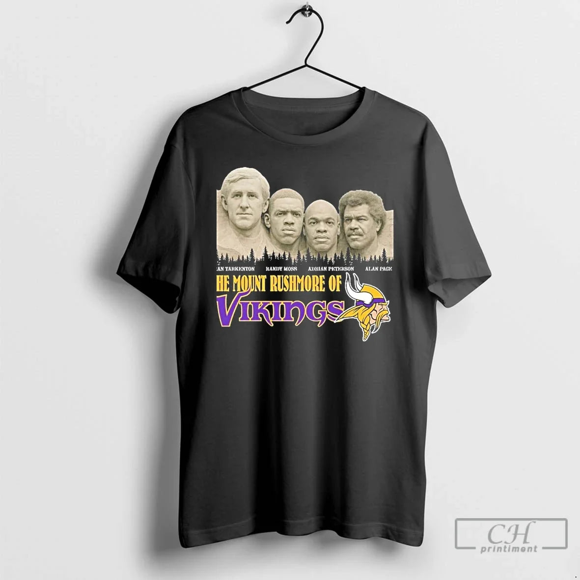 Premium The Mount Rushmore Of Minnesota Vikings - Adult & Kids T-Shirts, Sweatshirts & Hoodies apparel design preview 1
