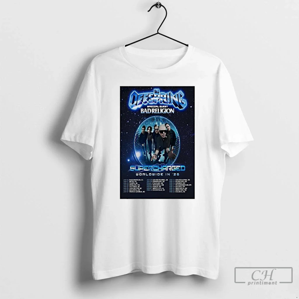 Premium The Offspring Worldwide In 2026 - Adult & Kids T-Shirts, Sweatshirts & Hoodies apparel design preview 1