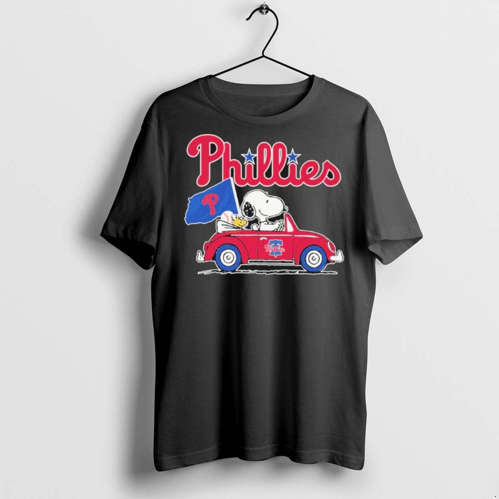 Premium The Peanuts X Philadelphia Phillies - Adult & Kids T-Shirts, Sweatshirts & Hoodies apparel design preview 1
