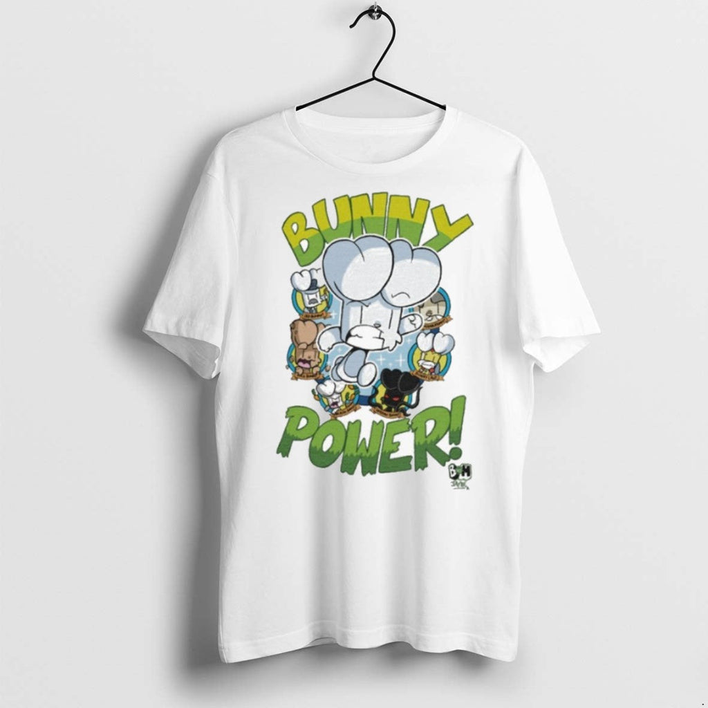 Premium The Phoenix Comic Bunny Power Vs Monkey - Adult & Kids T-Shirts, Sweatshirts & Hoodies apparel design preview 1