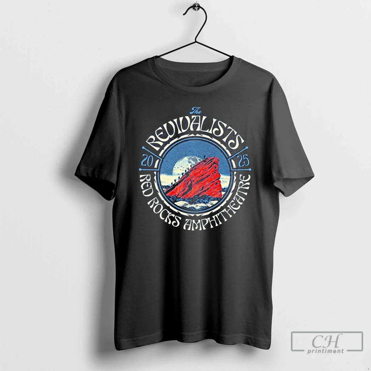 Premium The Revivalists Red Rocks Amphitheatre Tour - Adult & Kids T-Shirts, Sweatshirts & Hoodies apparel design preview 1