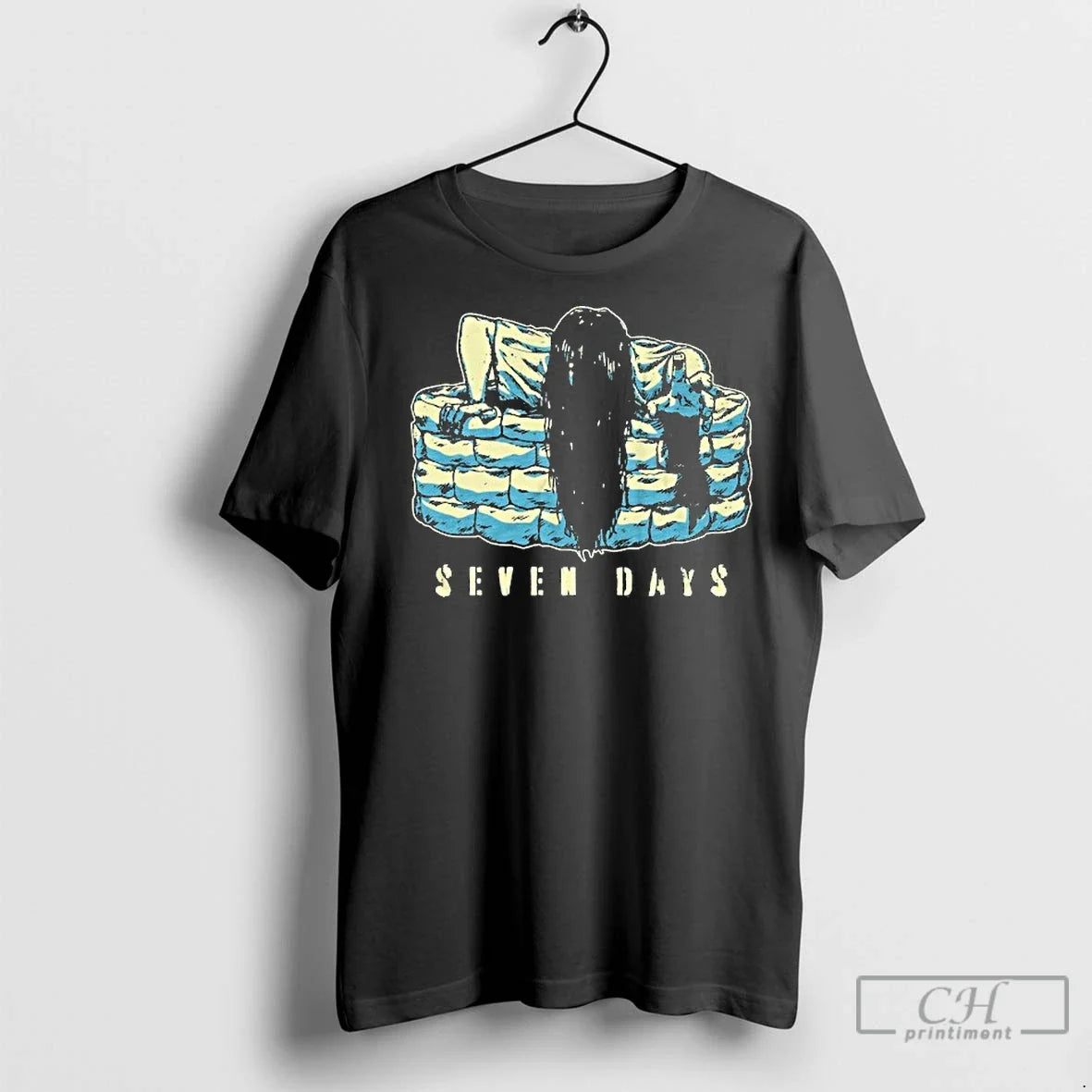 Premium The Ring Seven Days Samara Morgan - Adult & Kids T-Shirts, Sweatshirts & Hoodies apparel design preview 1