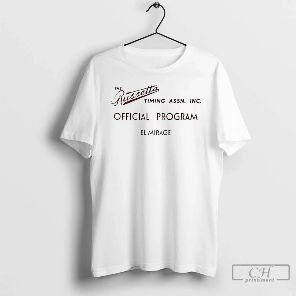 Premium The Russetta Timing Assn Inc Program El - Adult & Kids T-Shirts, Sweatshirts & Hoodies apparel design preview 1
