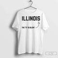Premium The S Is Silent Illinois - Adult & Kids T-Shirts, Sweatshirts & Hoodies apparel design preview 1