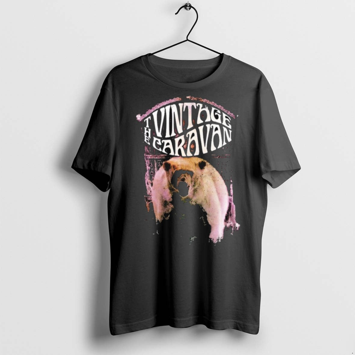 Premium The Vintage Caravan Beautiful Tour 2016 Bear - Adult & Kids T-Shirts, Sweatshirts & Hoodies apparel design preview 1