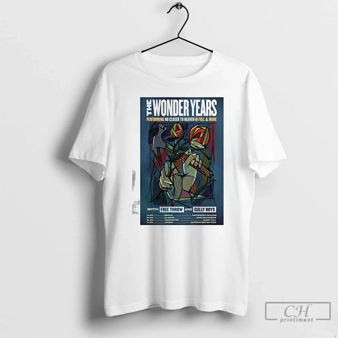 Premium The Wonder Years No Closer To Heaven 10 Year - Adult & Kids T-Shirts, Sweatshirts & Hoodies apparel design preview 1
