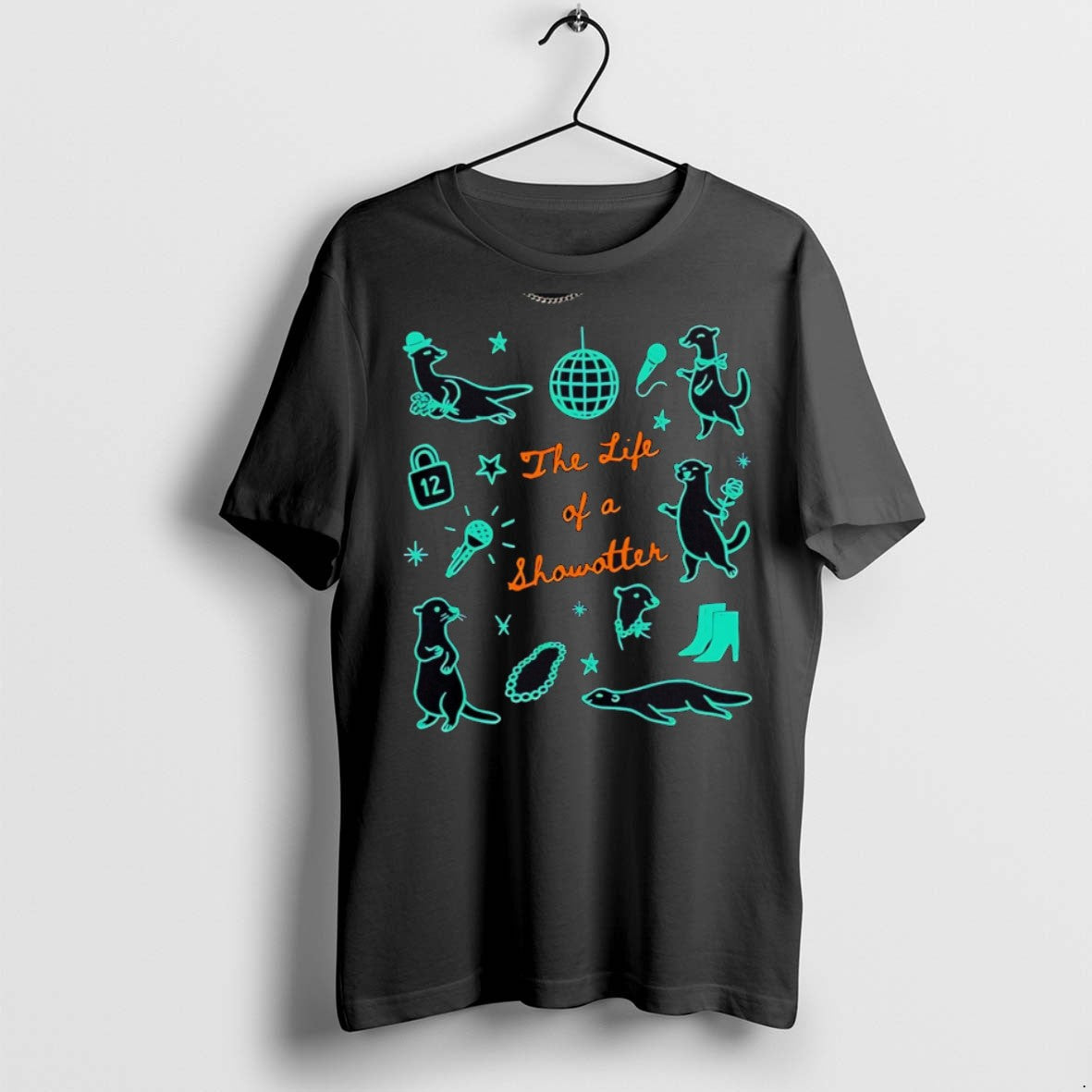 Premium The Life Of A Show Otter Music Fans Swifties - Adult & Kids T-Shirts, Sweatshirts & Hoodies apparel design preview 1