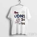 Premium The Pride Of Brisbane Lions Back To 2024 2025 - Adult & Kids T-Shirts, Sweatshirts & Hoodies apparel design preview 1