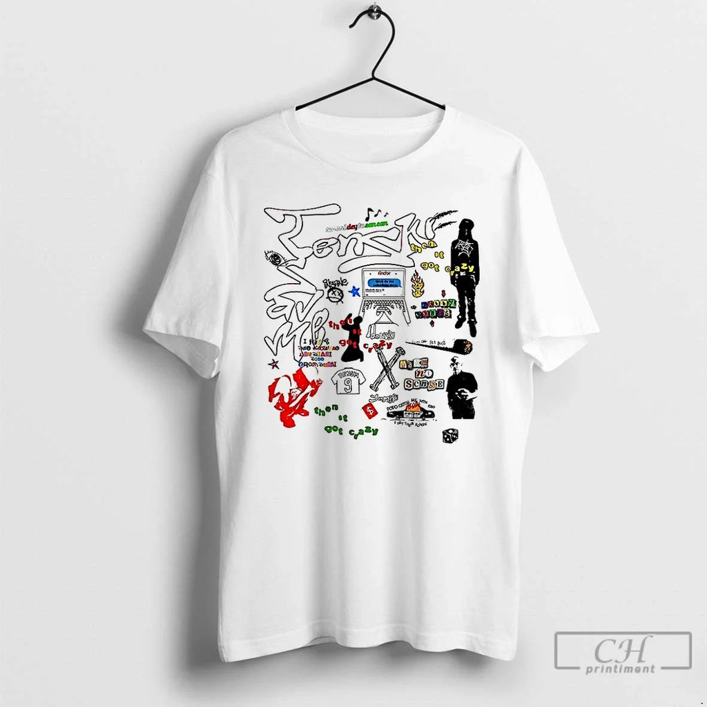 Premium Then It Got Crazy Graffiti Street Style - Adult & Kids T-Shirts, Sweatshirts & Hoodies apparel design preview 1