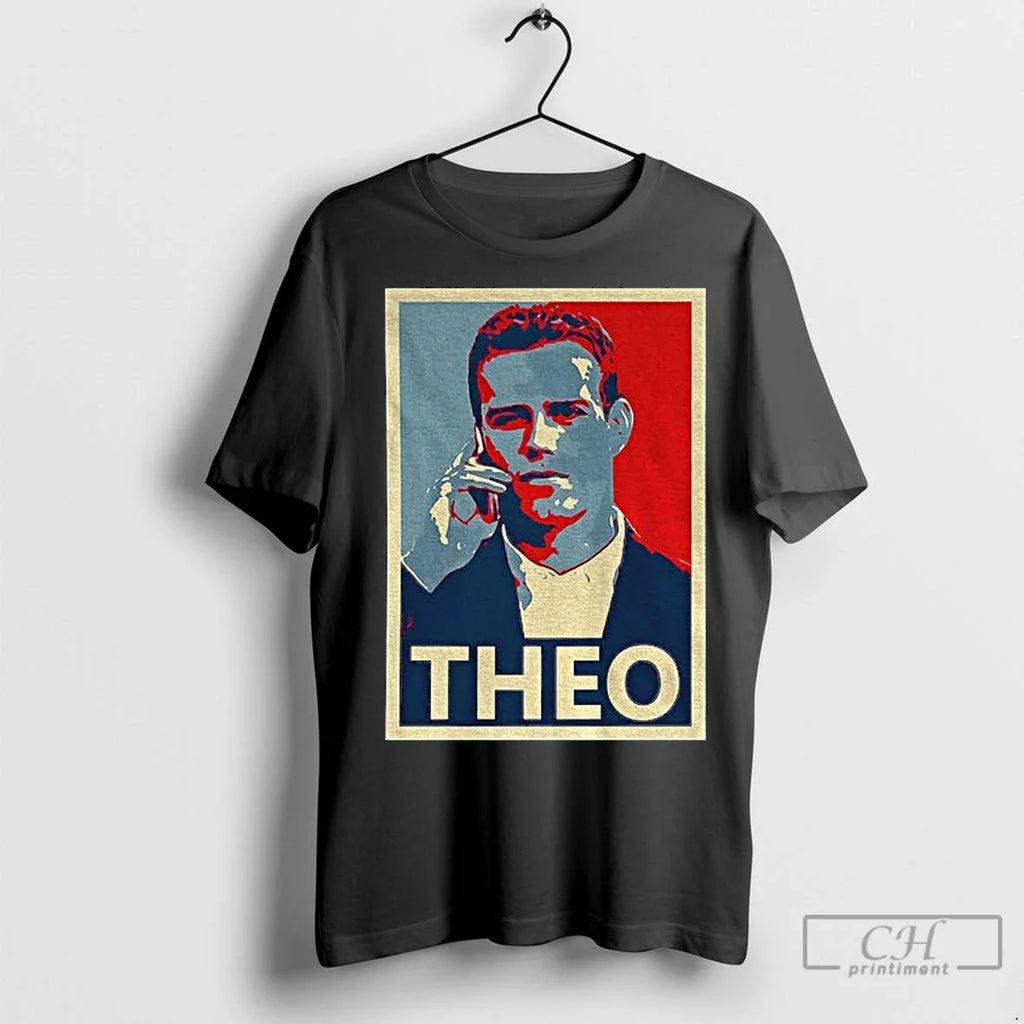 Premium Theo Epstein Chicago Cubs Hope Art - Adult & Kids T-Shirts, Sweatshirts & Hoodies apparel design preview 1