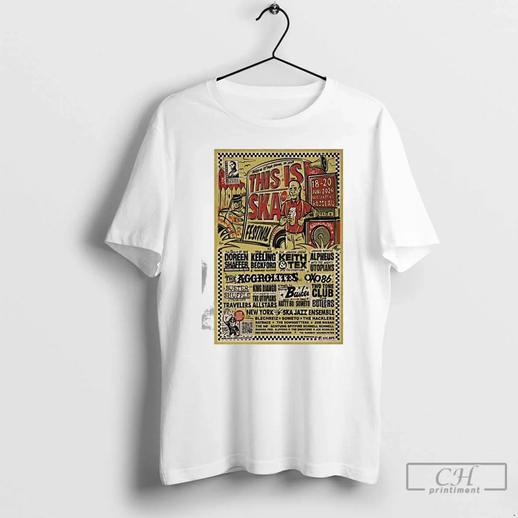 Premium This Is Ska Festival Rosslau Germany Concert - Adult & Kids T-Shirts, Sweatshirts & Hoodies apparel design preview 1