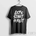 Premium Three Days Grace Lets Start A Riot 1 Sided - Adult & Kids T-Shirts, Sweatshirts & Hoodies apparel design preview 1