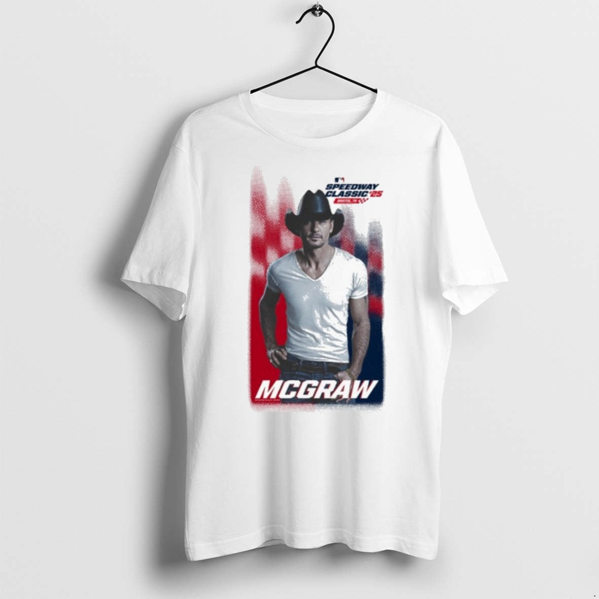 Premium Tim Mcgraw X Mlb Speedway 2025 - Adult & Kids T-Shirts, Sweatshirts & Hoodies apparel design preview 1