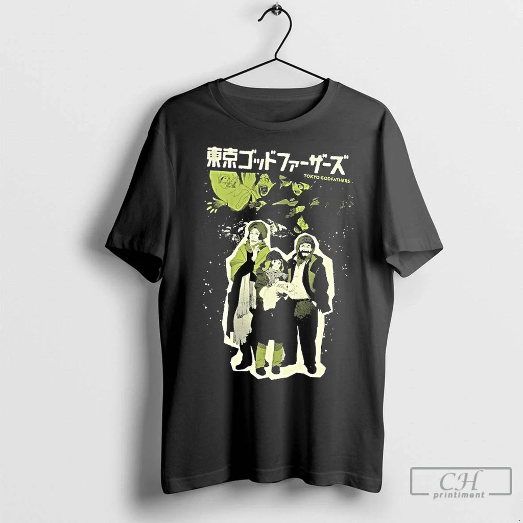Premium Tokyo Godfathers Christmas - Adult & Kids T-Shirts, Sweatshirts & Hoodies apparel design preview 1