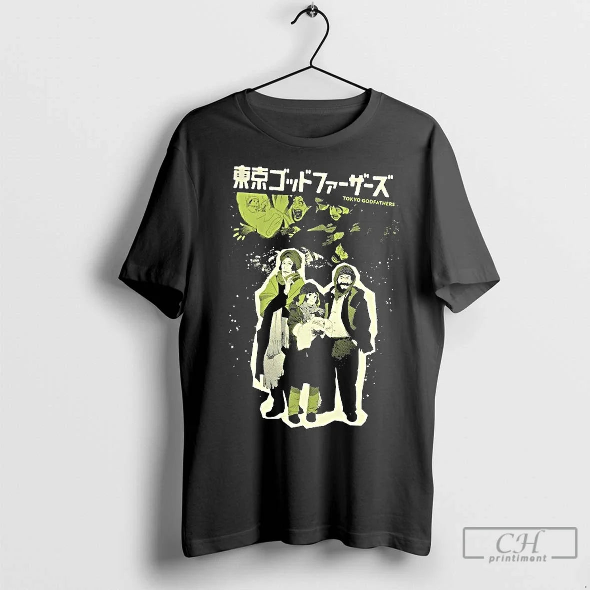 Premium Tokyo Godfathers Christmas - Adult & Kids T-Shirts, Sweatshirts & Hoodies apparel design preview 1
