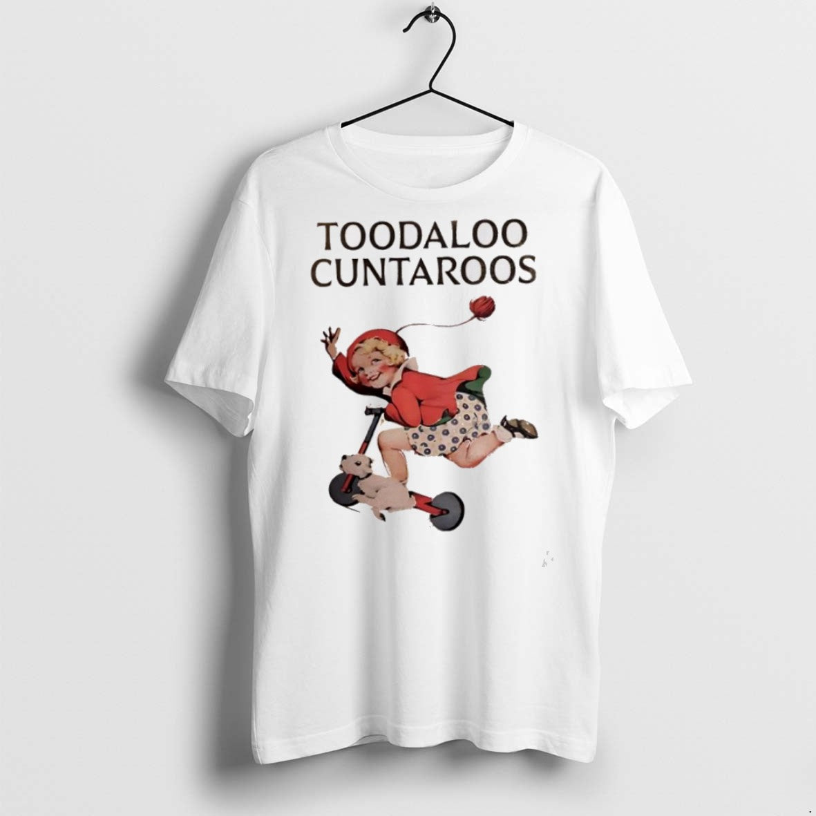 Premium Toodaloo Cuntaroos A Little Girl Riding - Adult & Kids T-Shirts, Sweatshirts & Hoodies apparel design preview 1