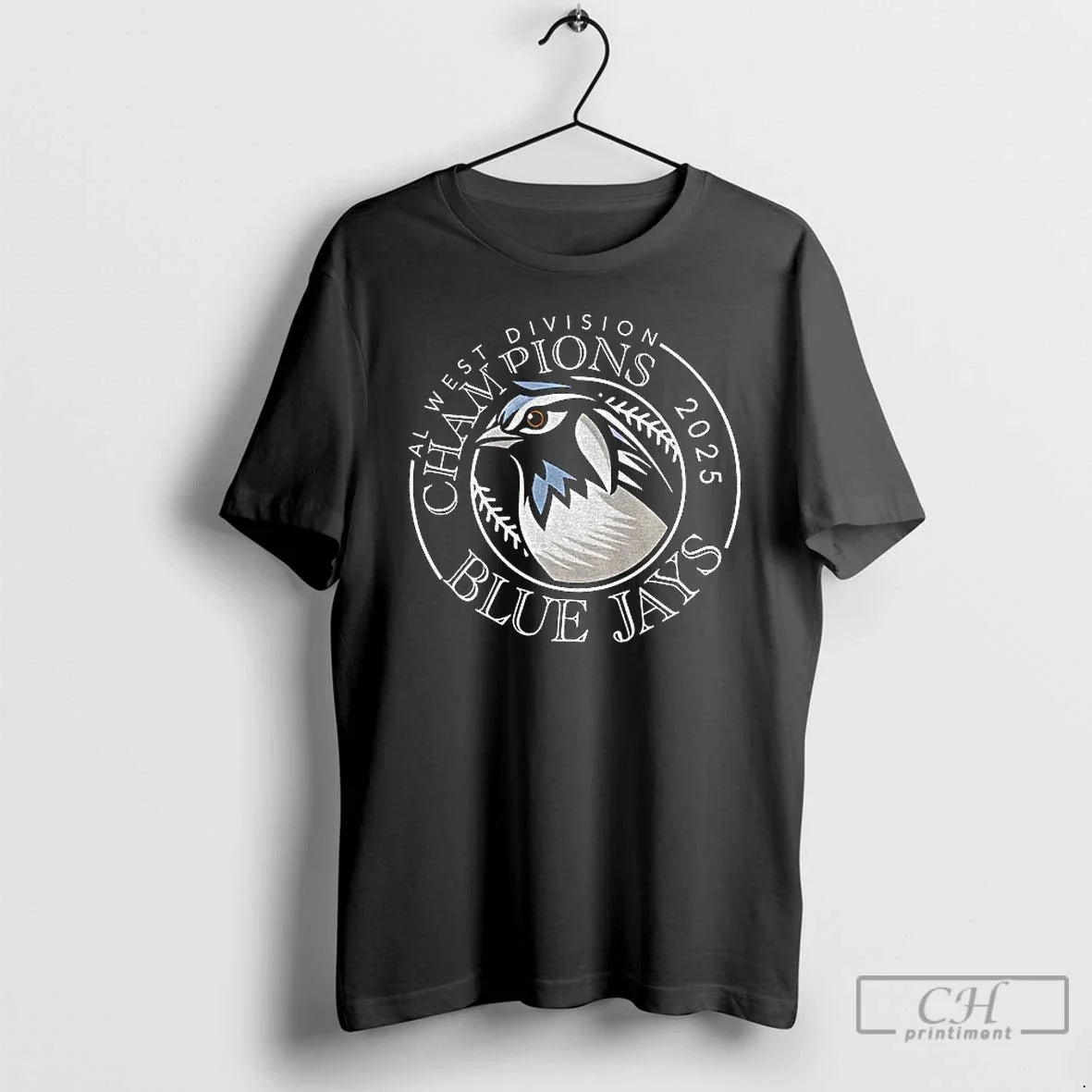 Premium Toronto Blue Jays 2025 Al West Division - Adult & Kids T-Shirts, Sweatshirts & Hoodies apparel design preview 1