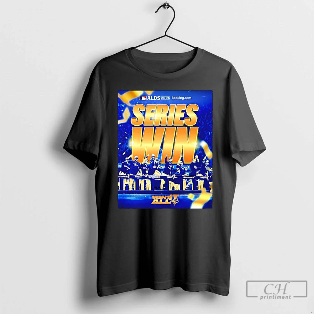 Premium Toronto Blue Jays 2025 Alcs Champions Series - Adult & Kids T-Shirts, Sweatshirts & Hoodies apparel design preview 1