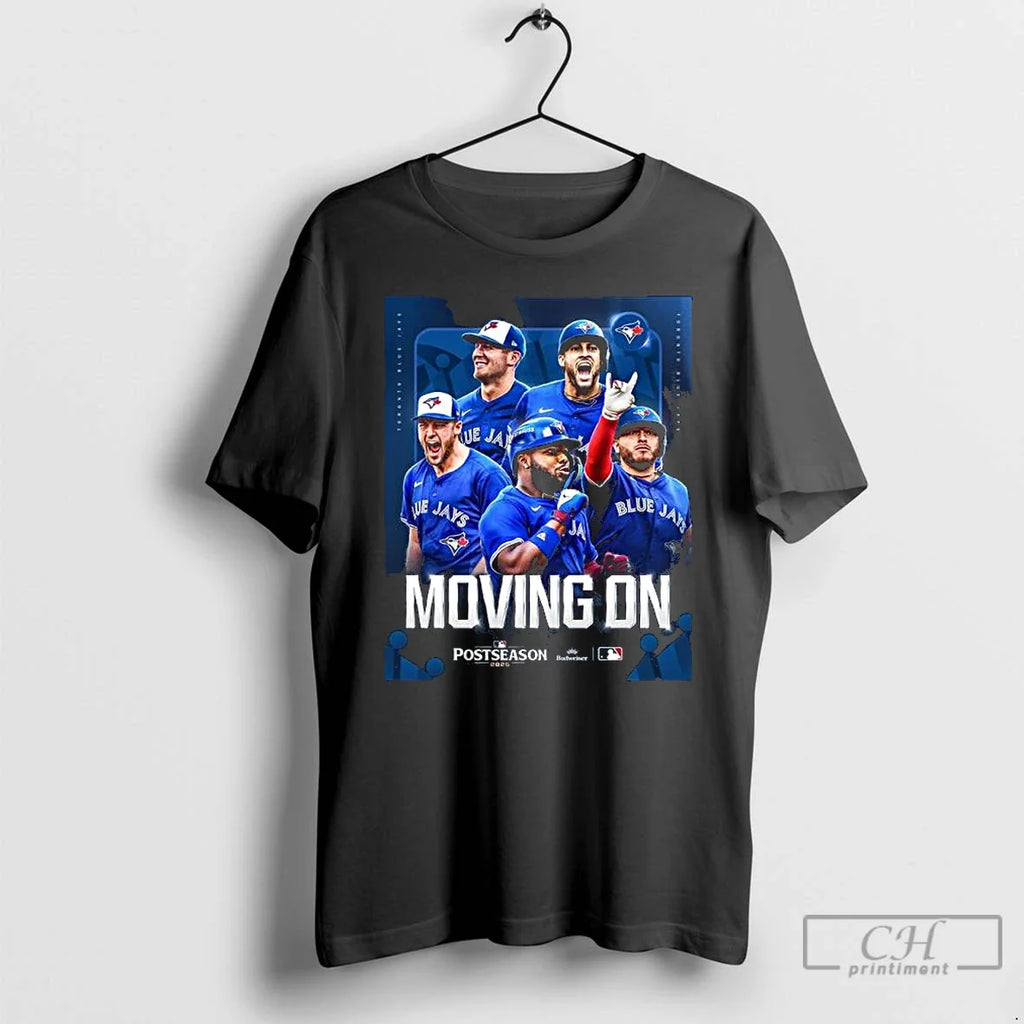 Premium Toronto Blue Jays 2025 Moving On Alcs - Adult & Kids T-Shirts, Sweatshirts & Hoodies apparel design preview 1