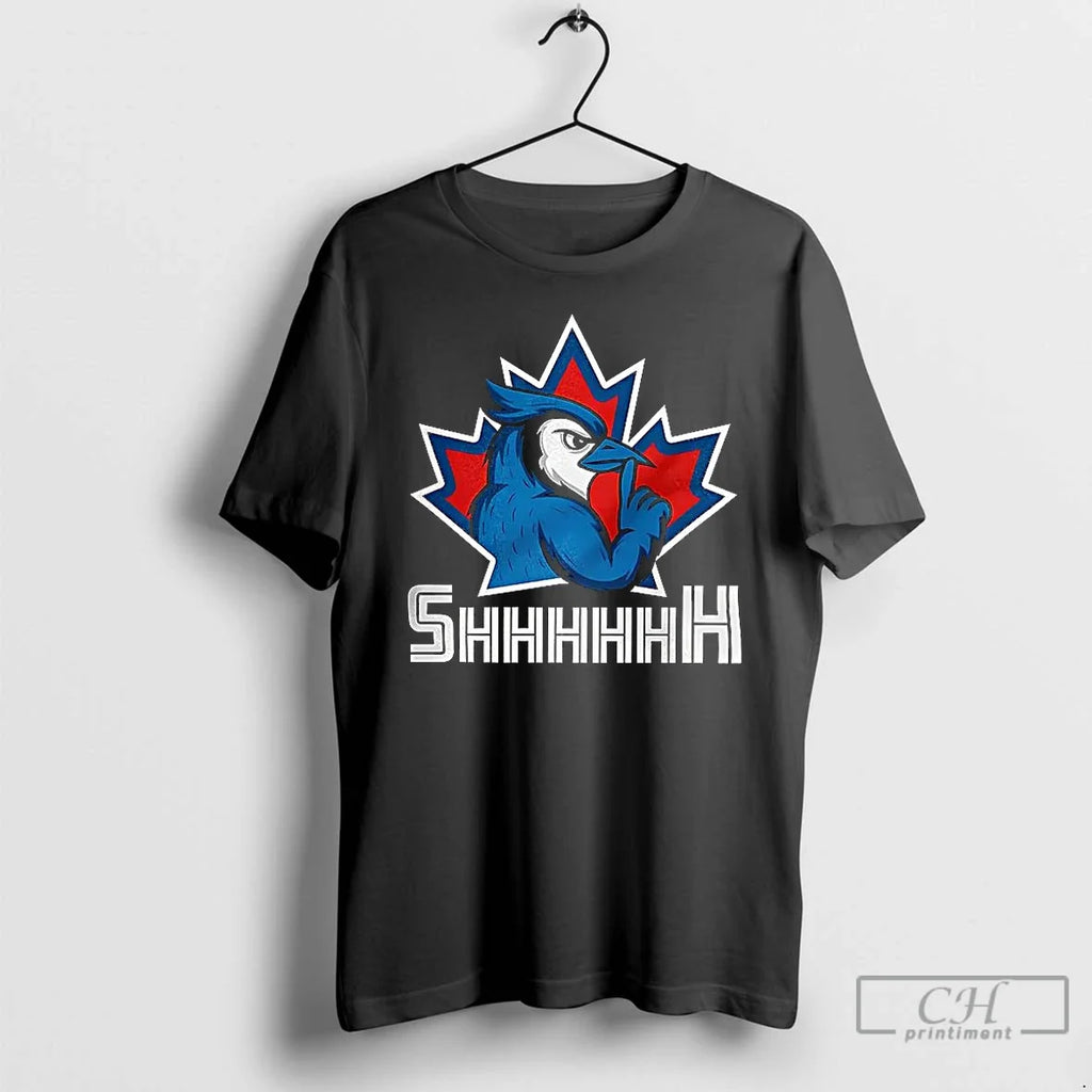 Premium Toronto Blue Jays Mlb Ace Shhhhhh Mascot - Adult & Kids T-Shirts, Sweatshirts & Hoodies apparel design preview 1
