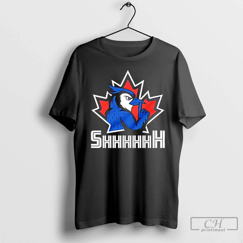 Premium Toronto Blue Jays Shhhhh Mascot - Adult & Kids T-Shirts, Sweatshirts & Hoodies apparel design preview 1