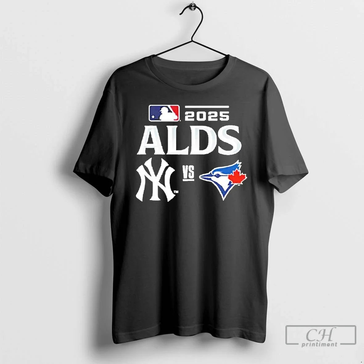 Premium Toronto Blue Jays Vs New York Yankees 2025 - Adult & Kids T-Shirts, Sweatshirts & Hoodies apparel design preview 1