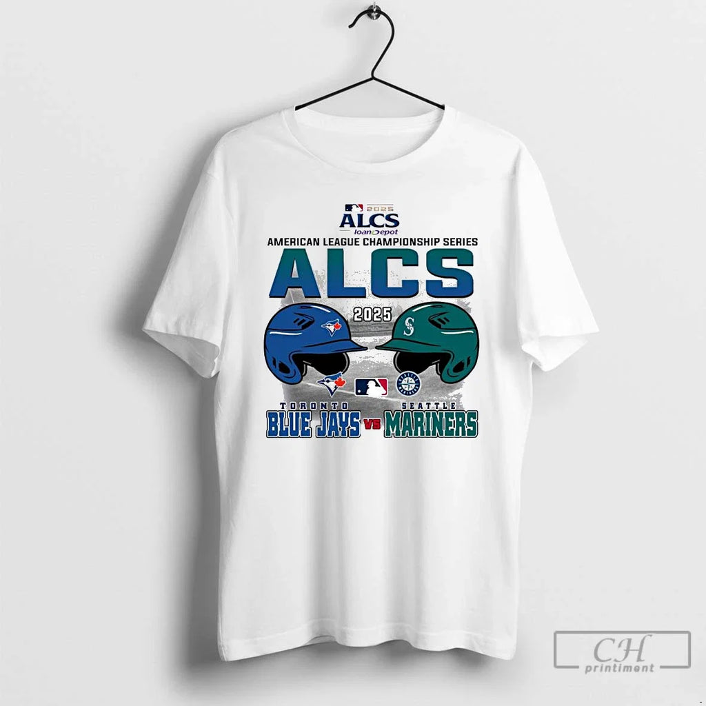 Premium Toronto Blue Jays Vs Seattle Mariners 2025 - Adult & Kids T-Shirts, Sweatshirts & Hoodies apparel design preview 1