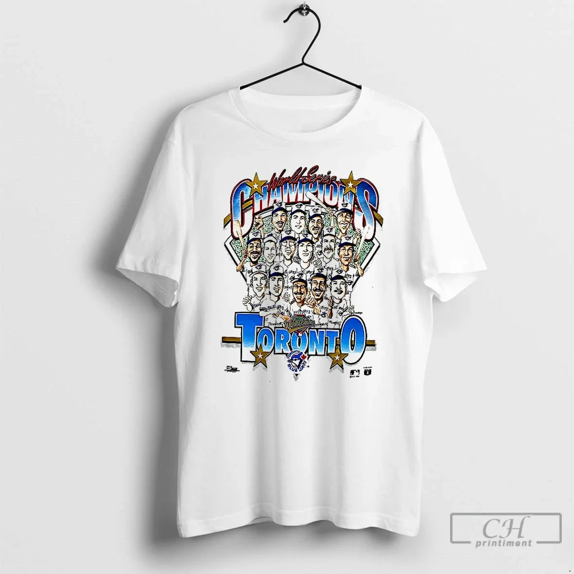 Premium Toronto Blue Jays World Series Champions - Adult & Kids T-Shirts, Sweatshirts & Hoodies apparel design preview 1