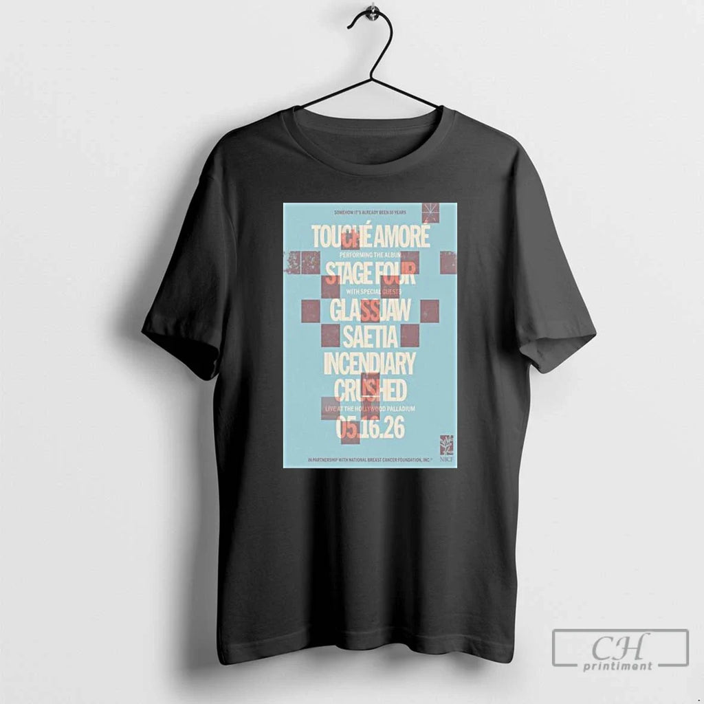 Premium Touche Amore Live At The Hollywood Palladium - Adult & Kids T-Shirts, Sweatshirts & Hoodies apparel design preview 1