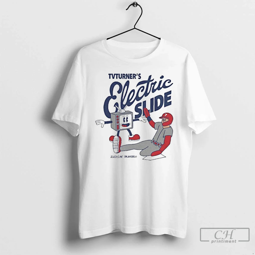 Premium Trea Turner Electric Slide - Adult & Kids T-Shirts, Sweatshirts & Hoodies apparel design preview 1