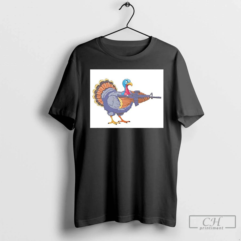 Premium Triggered Turkey Graphic - Adult & Kids T-Shirts, Sweatshirts & Hoodies apparel design preview 1