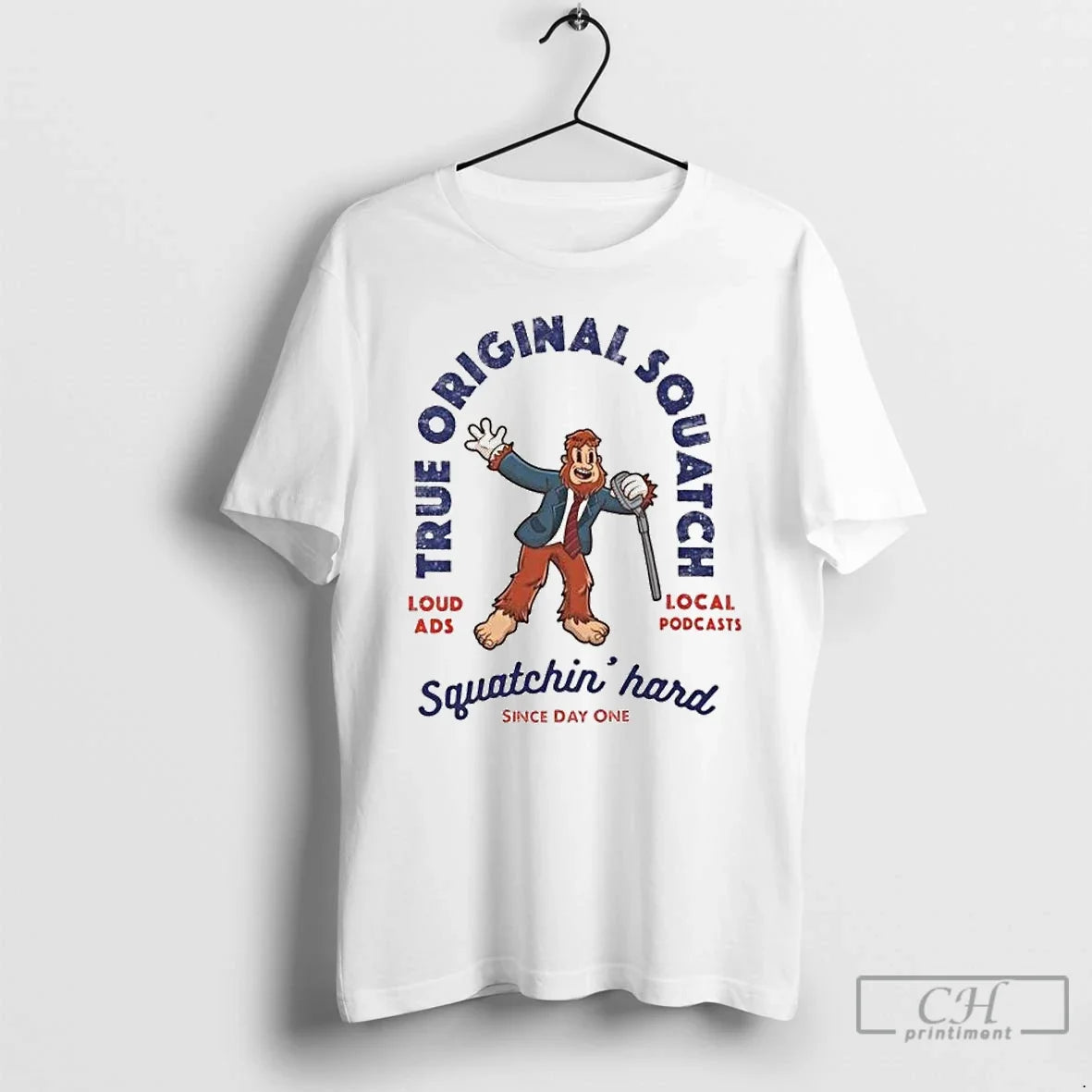 Premium True Bennie The Bigfoot Ornaments - Adult & Kids T-Shirts, Sweatshirts & Hoodies apparel design preview 1