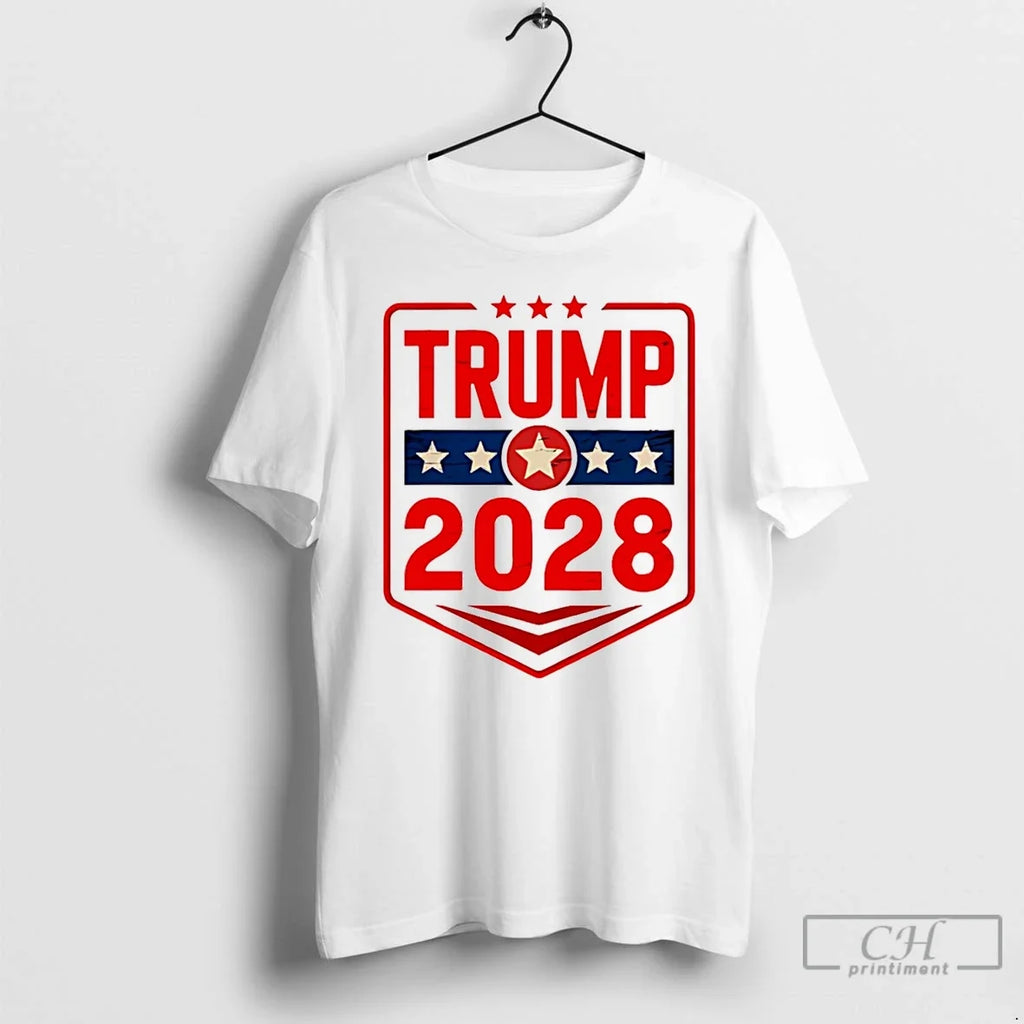 Premium Trump 2028 Patriotic Vintage - Adult & Kids T-Shirts, Sweatshirts & Hoodies apparel design preview 1