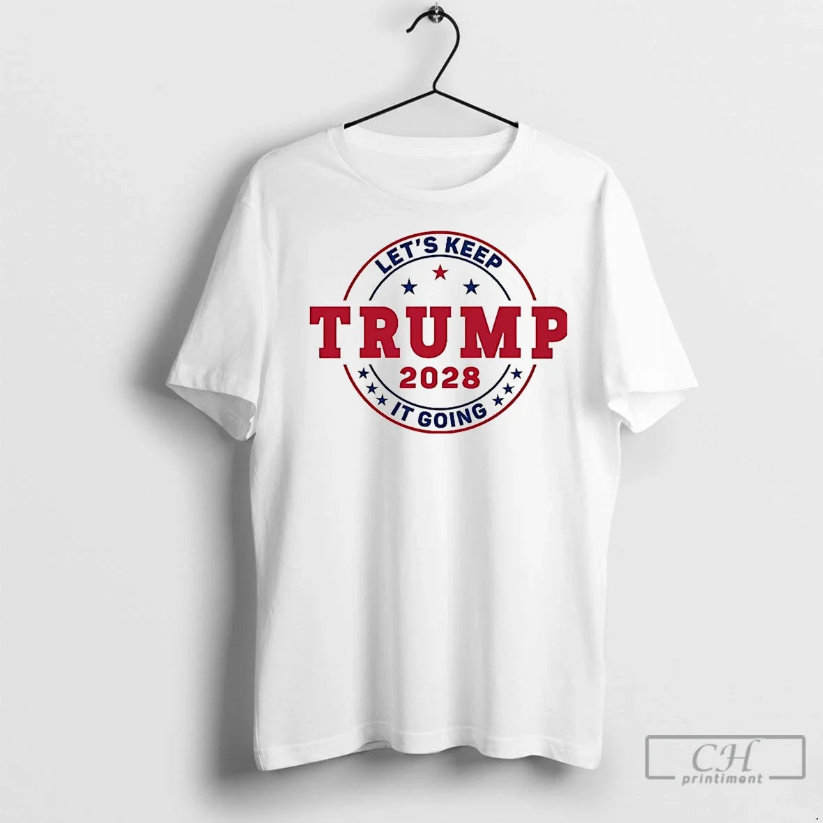Premium Trump 2028 Lets Keep It Going America - Adult & Kids T-Shirts, Sweatshirts & Hoodies apparel design preview 1