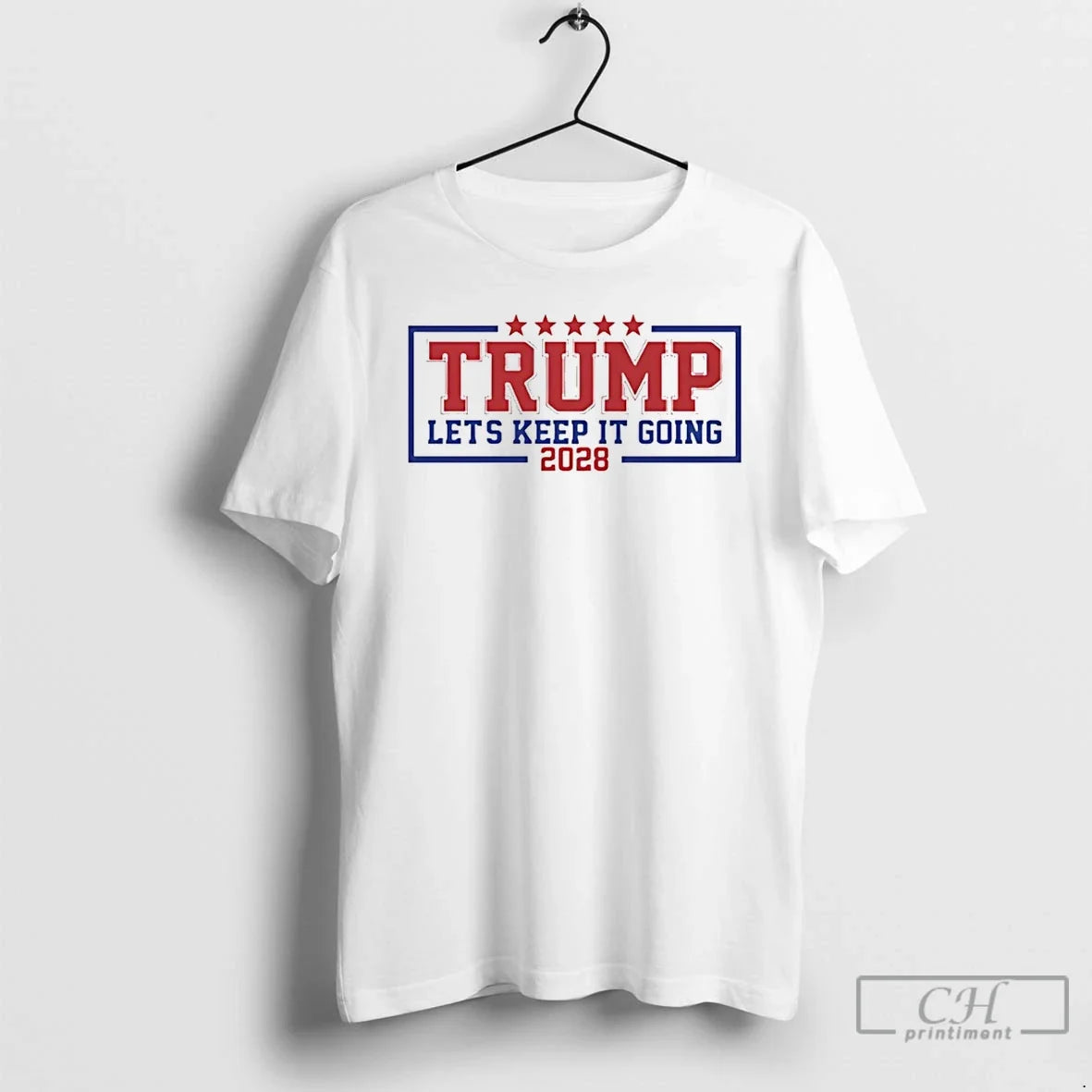 Premium Trump Lets Keep It Going 2028 - Adult & Kids T-Shirts, Sweatshirts & Hoodies apparel design preview 1