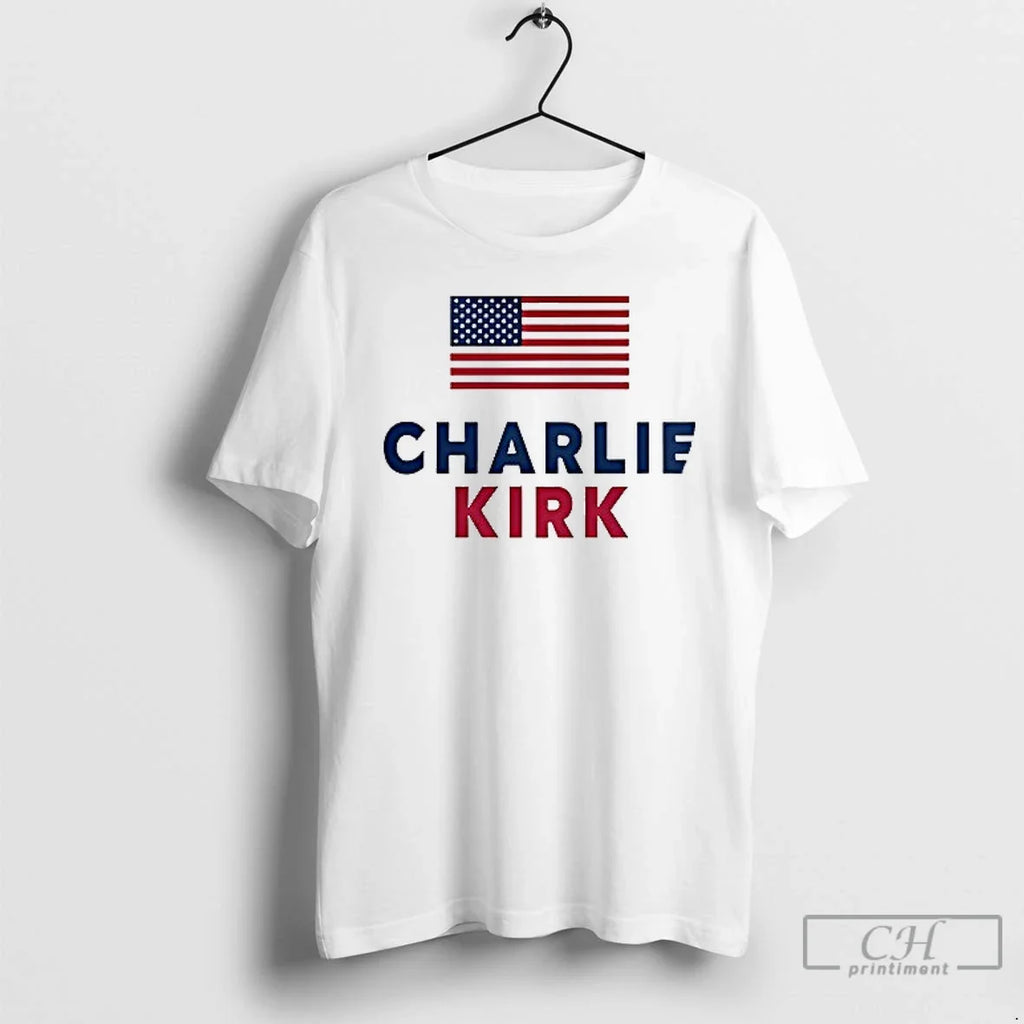 Premium Turning Point Usa Political Activist Charlie - Adult & Kids T-Shirts, Sweatshirts & Hoodies apparel design preview 1