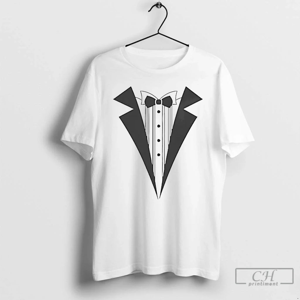 Premium Tuxedo Suit Neck - Adult & Kids T-Shirts, Sweatshirts & Hoodies apparel design preview 1