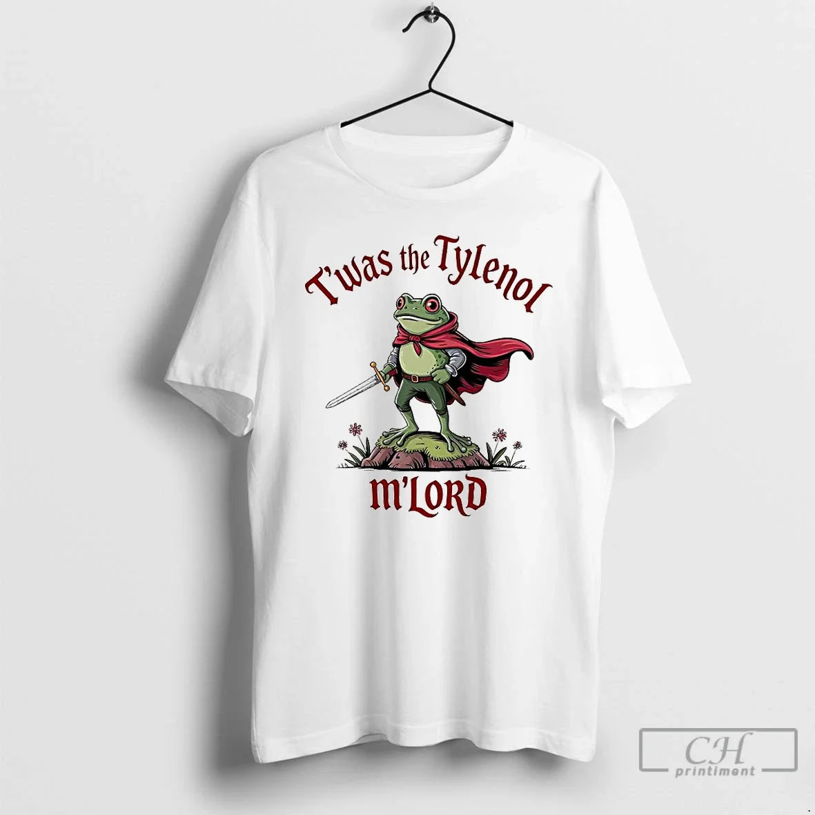 Premium Twas The Tylenol Mlord - Adult & Kids T-Shirts, Sweatshirts & Hoodies apparel design preview 1