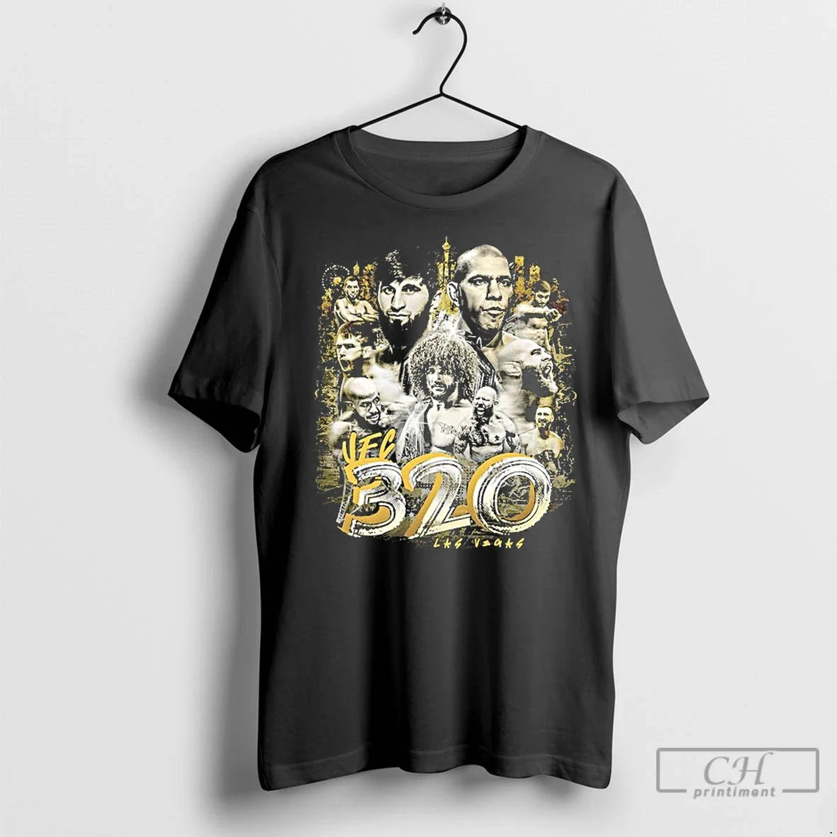 Premium Ufc 320 In Las Vegas On October 4 2025 - Adult & Kids T-Shirts, Sweatshirts & Hoodies apparel design preview 1