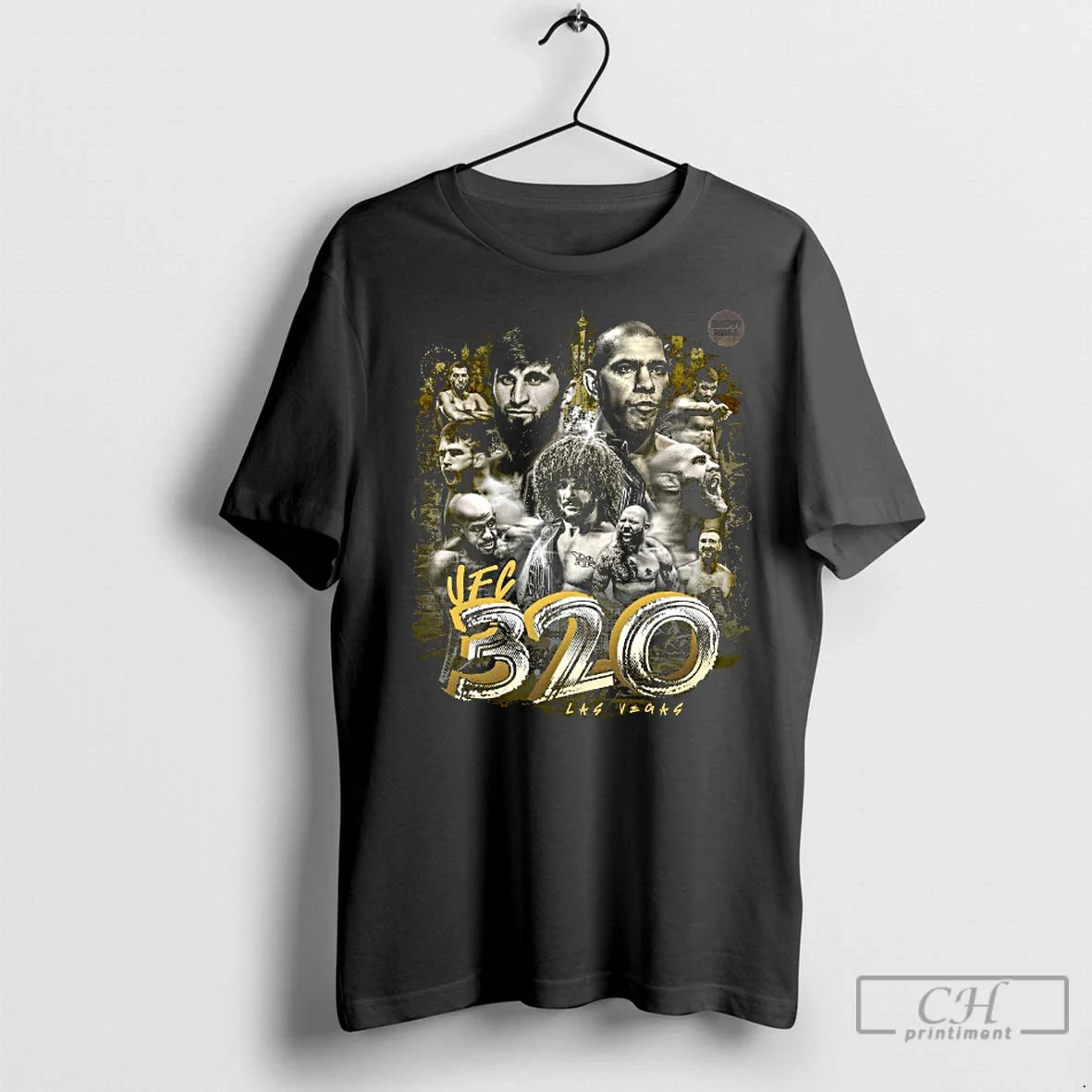 Premium Ufc 320 Las Vegas Light Heavyweight Showdown - Adult & Kids T-Shirts, Sweatshirts & Hoodies apparel design preview 1