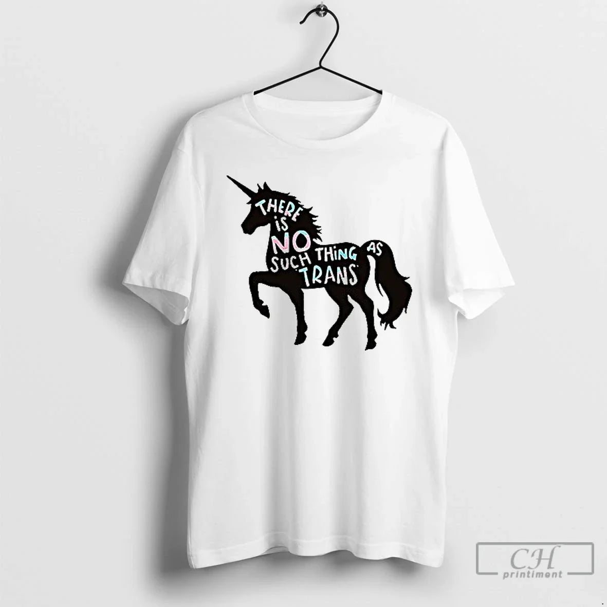 Premium Unicorn There Is No Such Thing As Trans - Adult & Kids T-Shirts, Sweatshirts & Hoodies apparel design preview 1