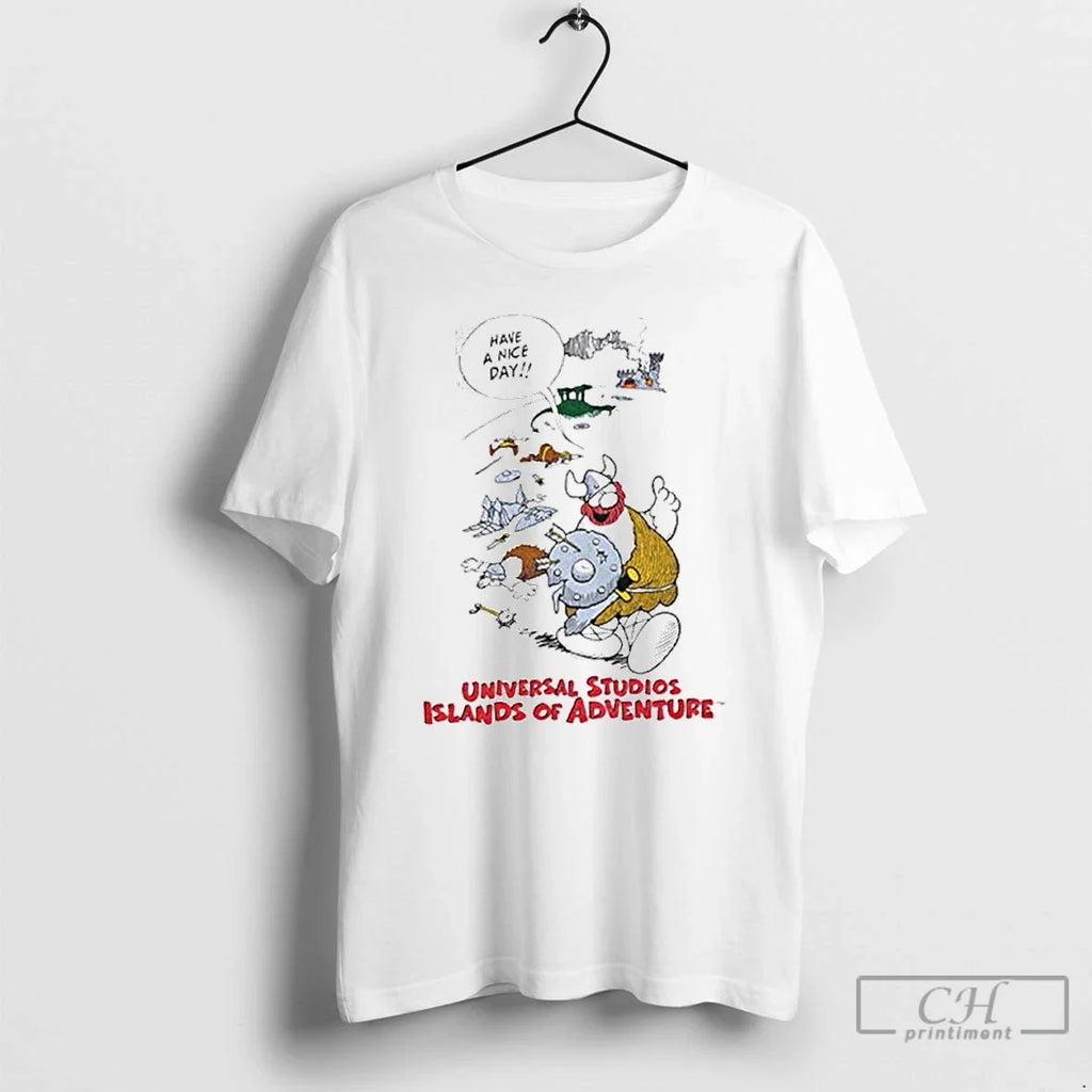 Premium Universal Studios Islands Of Adventure Viking - Adult & Kids T-Shirts, Sweatshirts & Hoodies apparel design preview 1