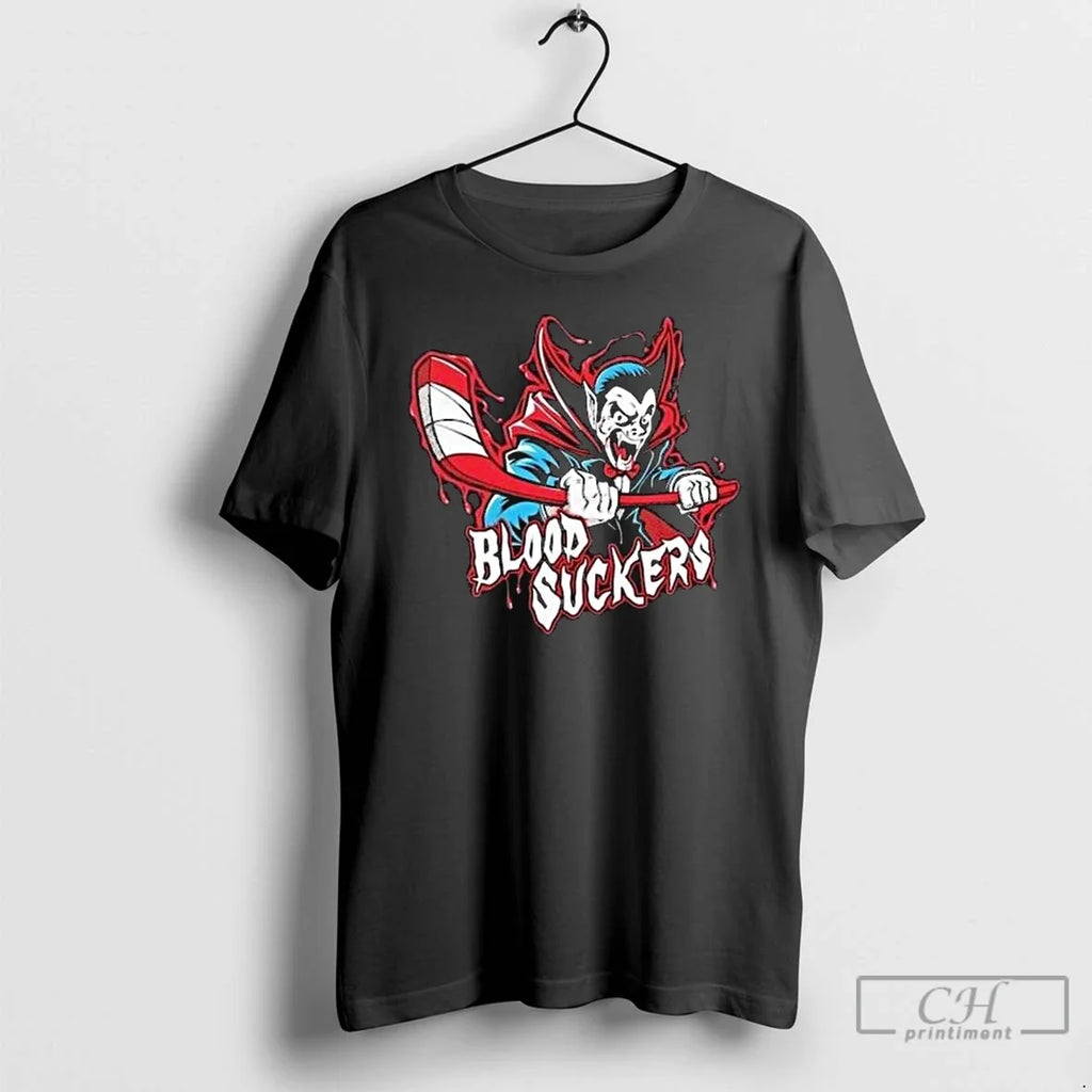 Premium Vampire Blood Suckers Hockey Long Sleve - Adult & Kids T-Shirts, Sweatshirts & Hoodies apparel design preview 1