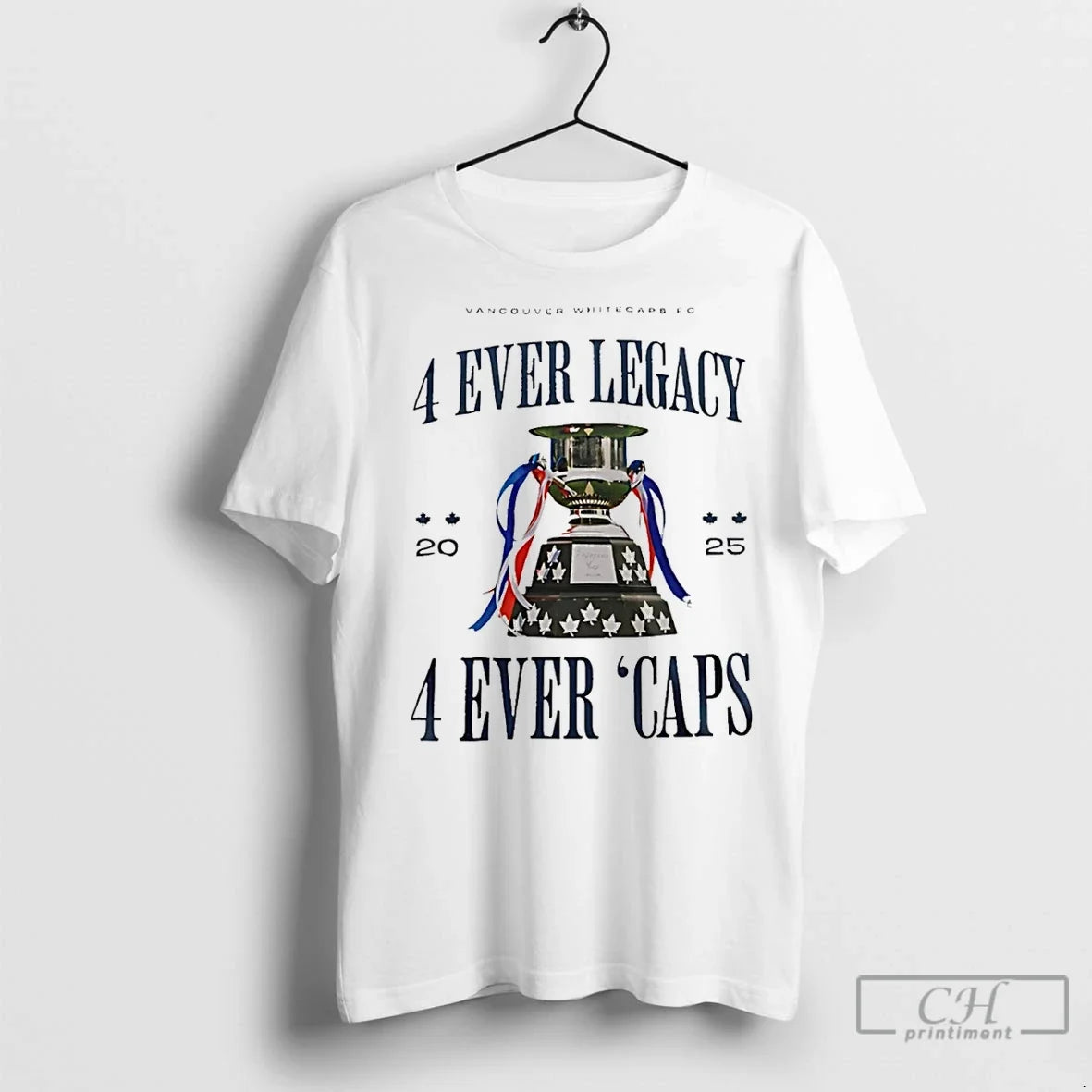 Premium Vancouver Whitecaps Fc 2025 Forever Legacy - Adult & Kids T-Shirts, Sweatshirts & Hoodies apparel design preview 1