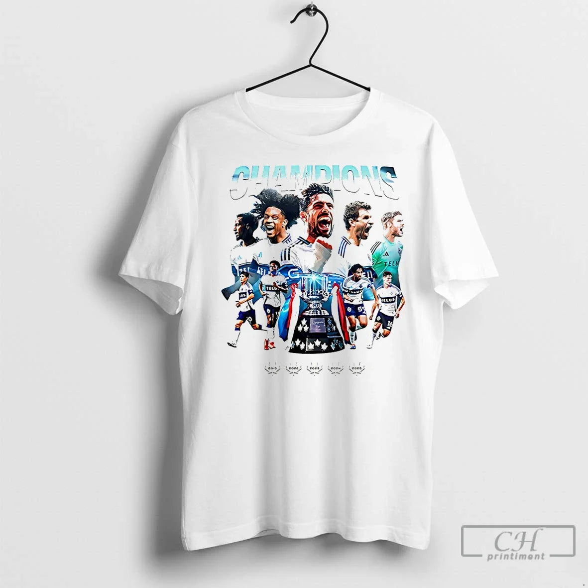 Premium Vancouver Whitecaps Fc 2025 Telus Canadian - Adult & Kids T-Shirts, Sweatshirts & Hoodies apparel design preview 1