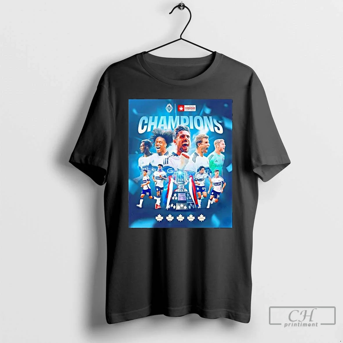 Premium Vancouver Whitecaps Fc Celebrating Their - Adult & Kids T-Shirts, Sweatshirts & Hoodies apparel design preview 1