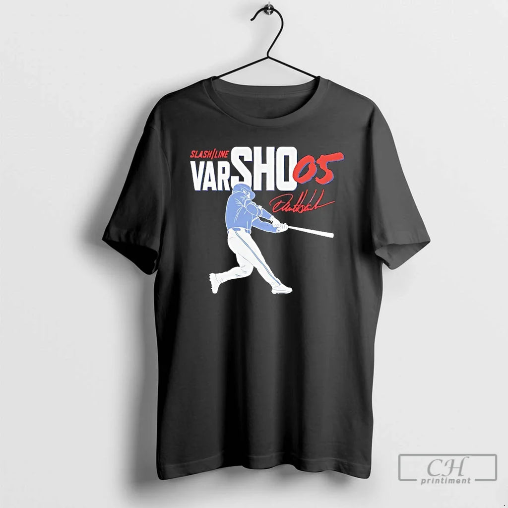 Premium Varsho 05 Daulton Toronto Blue Jays Swing - Adult & Kids T-Shirts, Sweatshirts & Hoodies apparel design preview 1