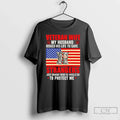 Premium Veteran Wife My Husband Risked His Life To - Adult & Kids T-Shirts, Sweatshirts & Hoodies apparel design preview 1