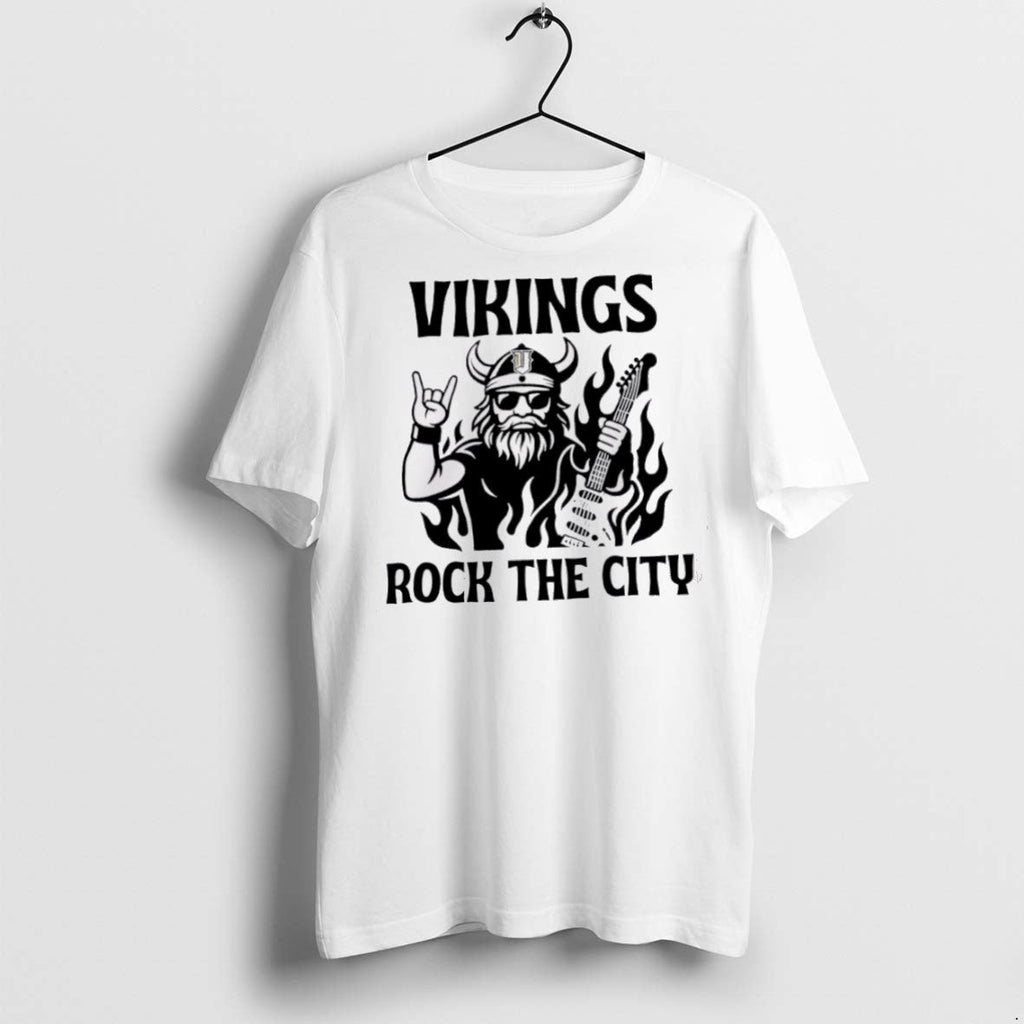 Premium Vikings Rock The City - Adult & Kids T-Shirts, Sweatshirts & Hoodies apparel design preview 1