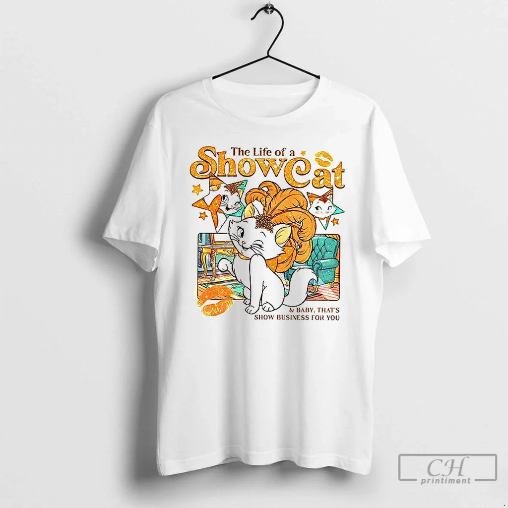 Premium Vintage The Life Of A Showcat Aristocats - Adult & Kids T-Shirts, Sweatshirts & Hoodies apparel design preview 1